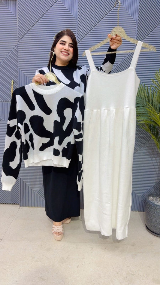 BEAUTIFUL SHRUG DRESS GGR4110