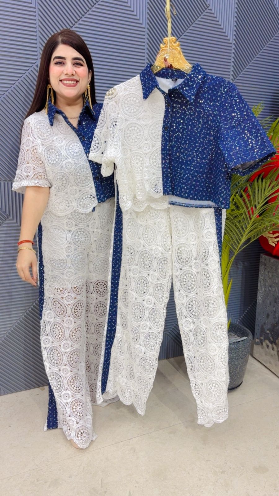 BEAUTIFUL DENIM QUERSIA CORD SET GGR4143 Girls Glitters