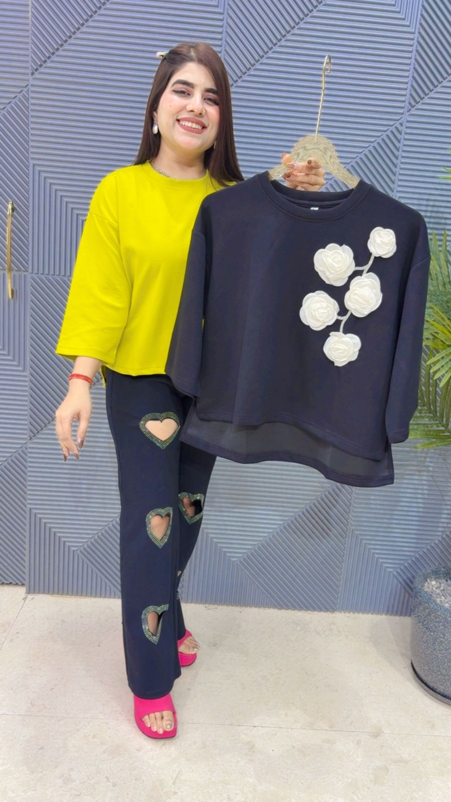 BEAUTIFUL FLOWER TOP GGR4162 Girls Glitters