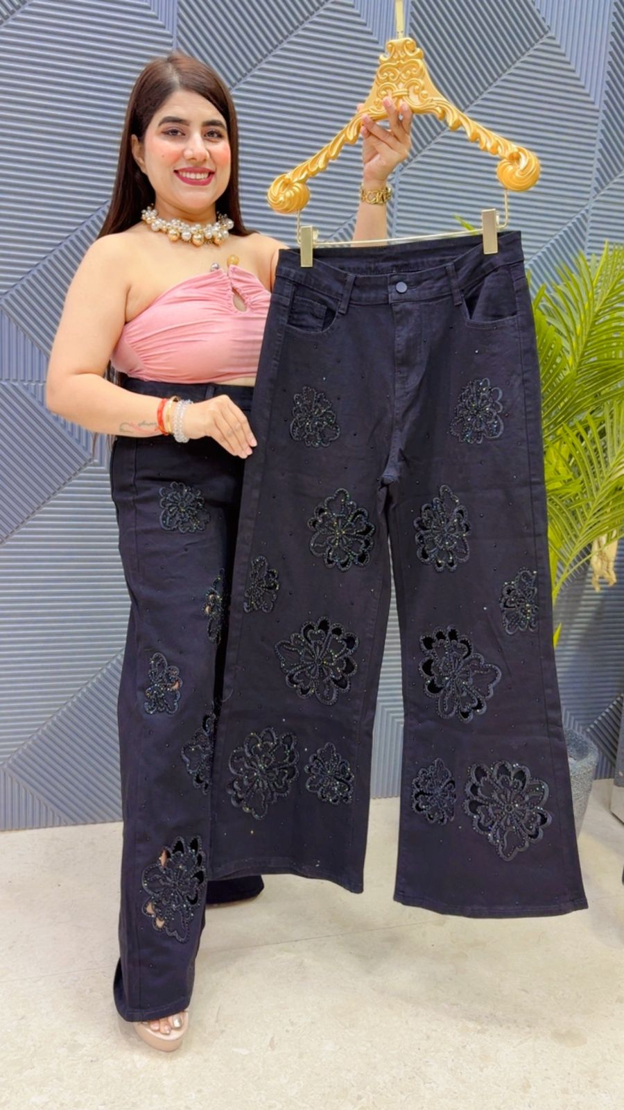 BEAUTIFUL JEANS GGR4211 Girls Glitters
