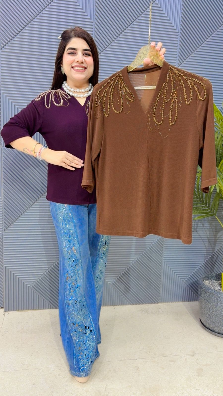 BEAUTIFUL TOP GGR4231 Girls Glitters