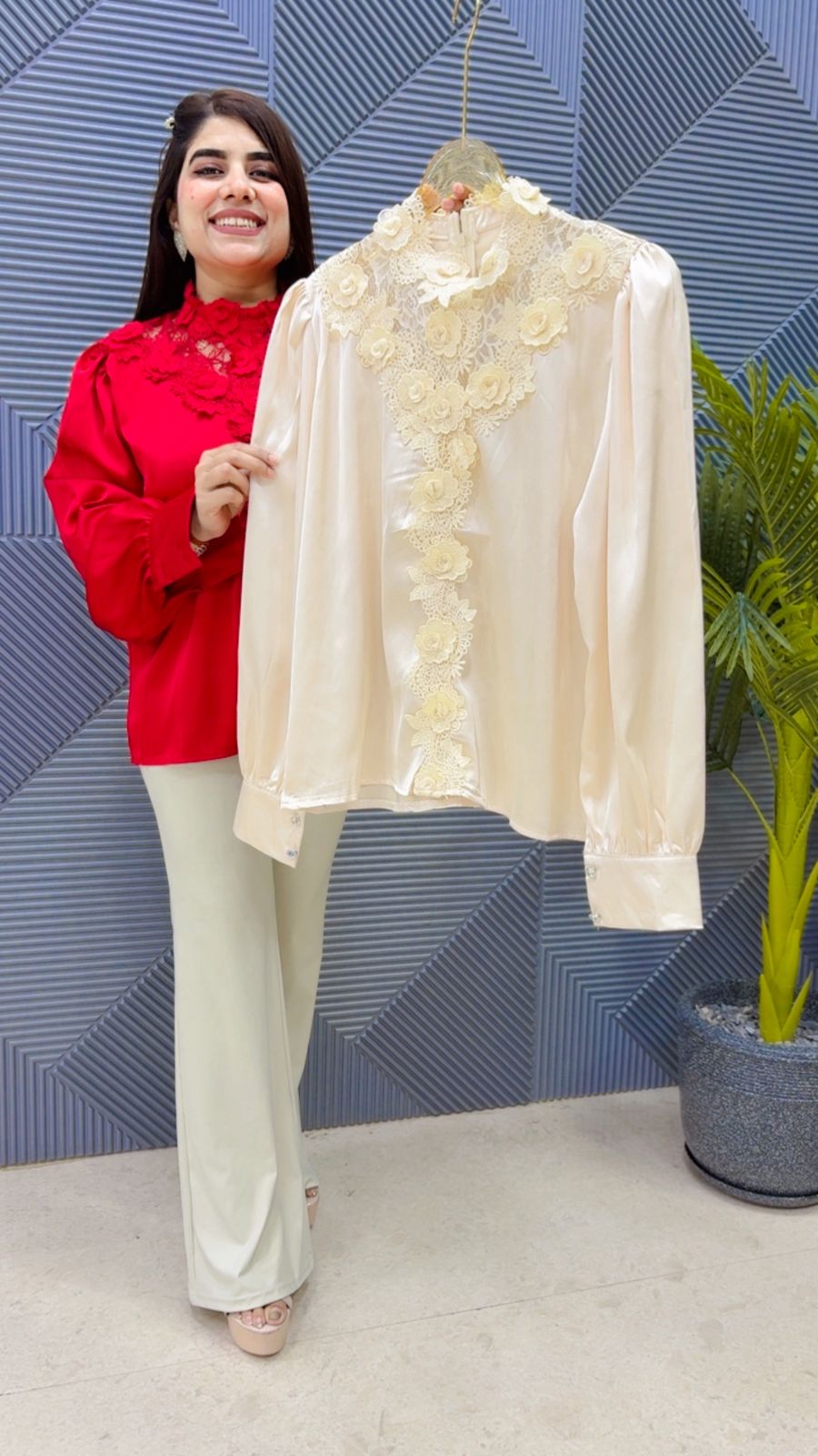 BEAUTIFUL ROSE TOP GGR4234 Girls Glitters