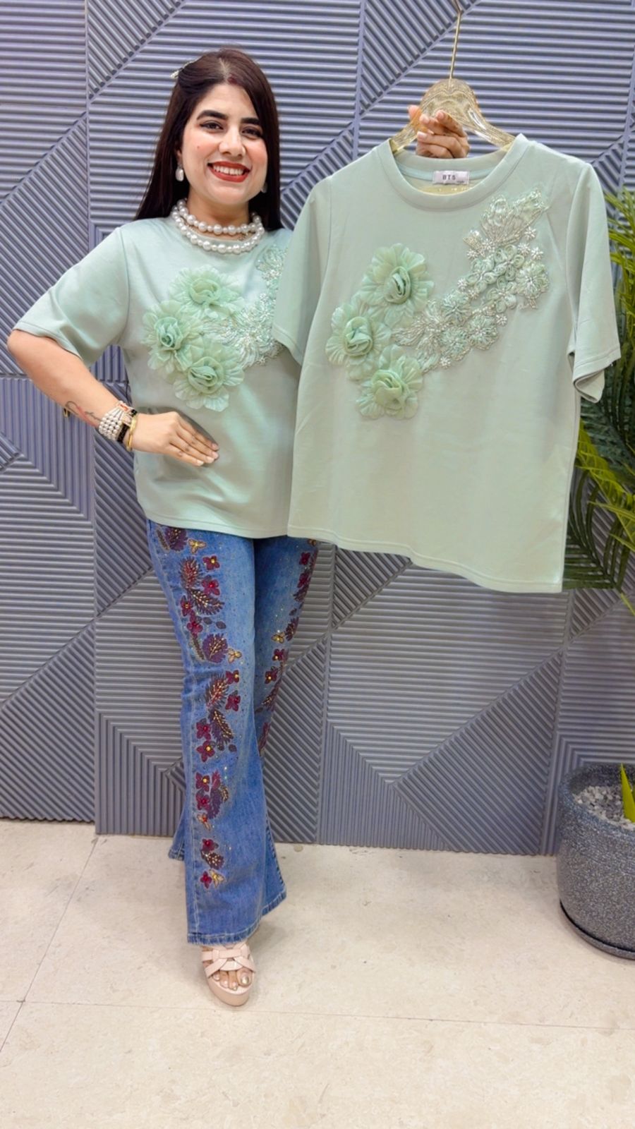 BEAUTIFUL TOP GGR4280 Girls Glitters