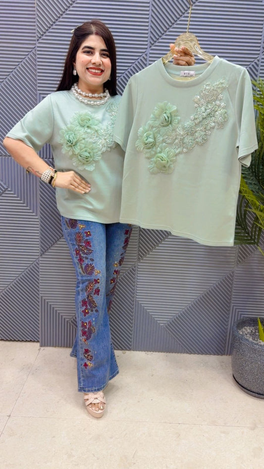 BEAUTIFUL TOP GGR4280 Girls Glitters