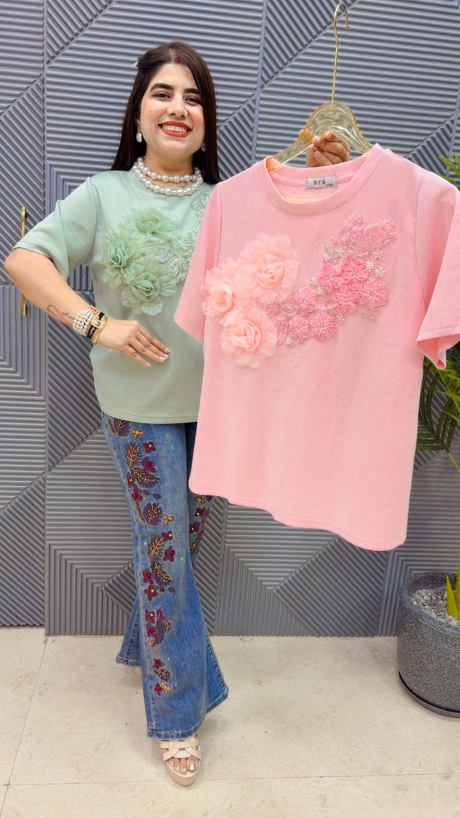 BEAUTIFUL TOP GGR4280 Girls Glitters