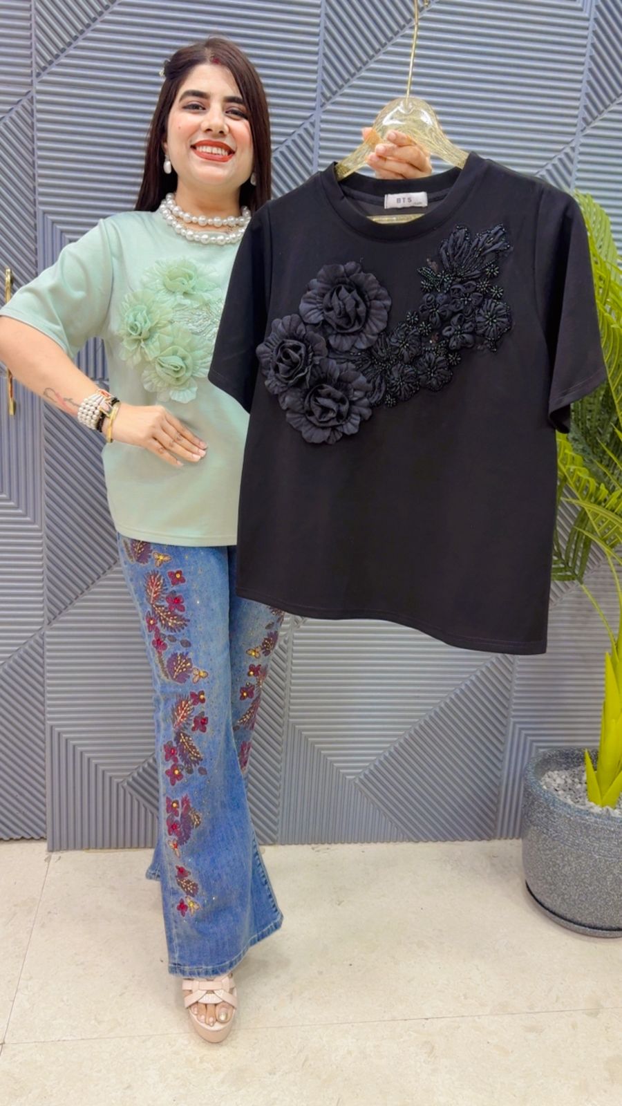 BEAUTIFUL TOP GGR4280 Girls Glitters