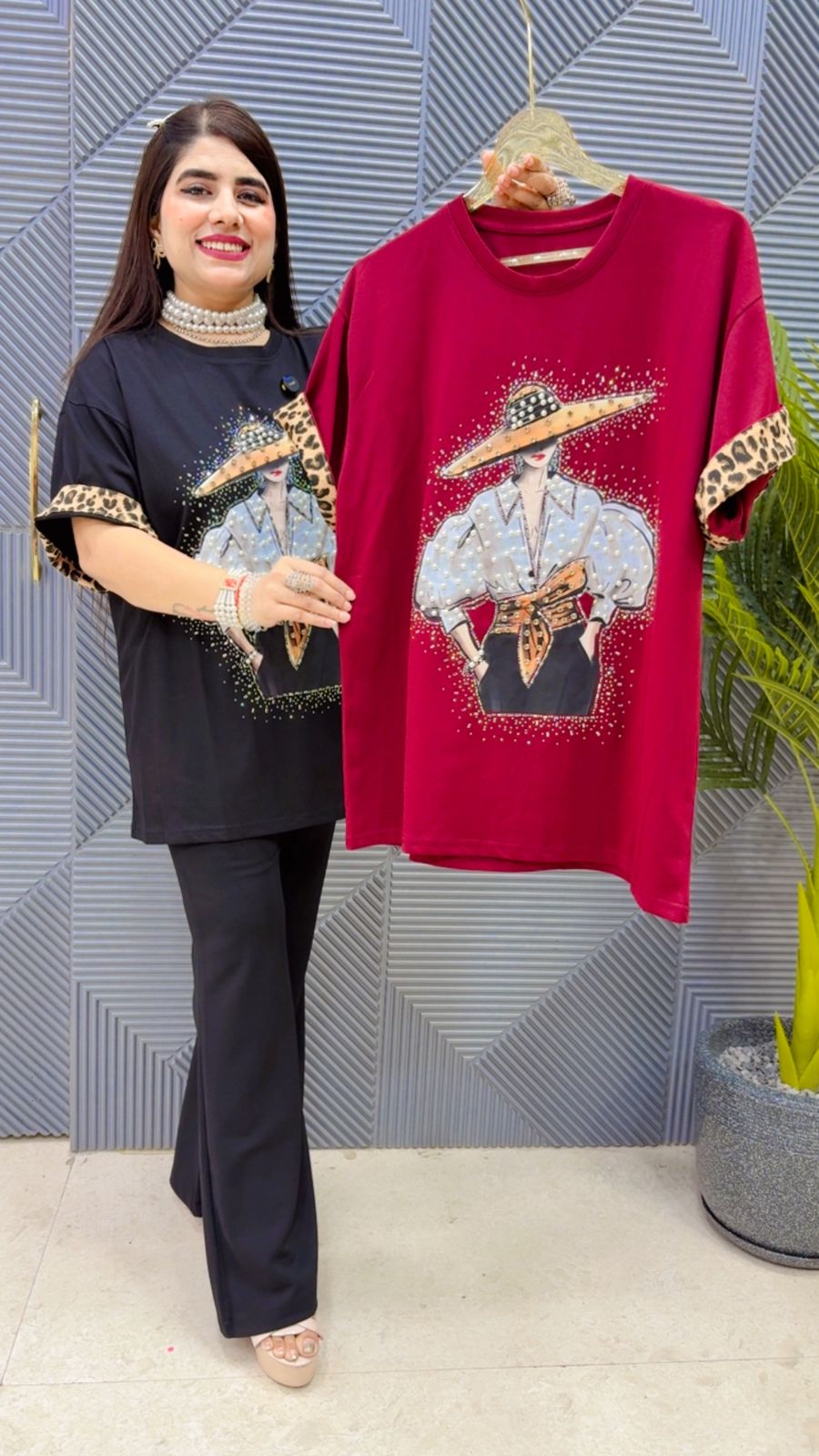 BEAUTIFUL T-SHIRT GGR4288 Girls Glitters