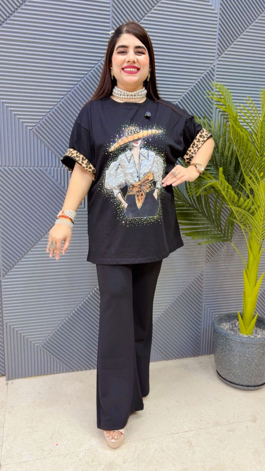 BEAUTIFUL T-SHIRT GGR4288 Girls Glitters