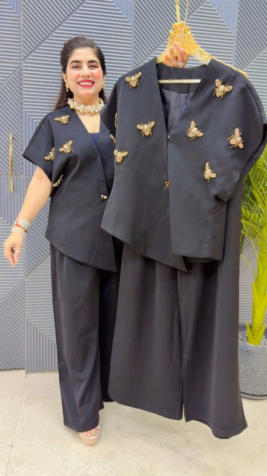 BEAUTIFUL BUTTERFLY BLAZER SET GGR4306 Girls Glitters