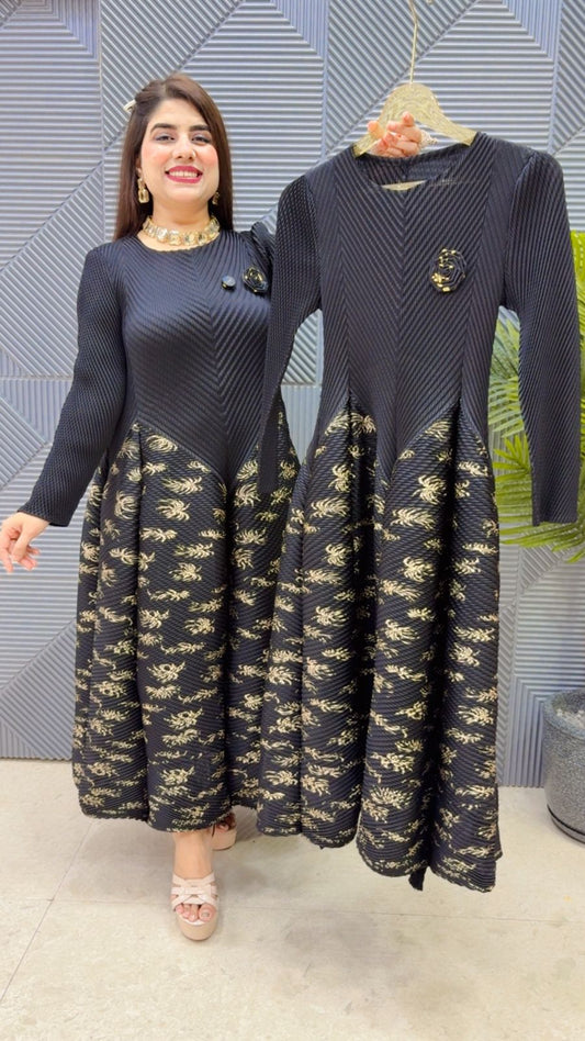 BEAUTIFUL WRINKLE DRESS GGR4347 Girls Glitters