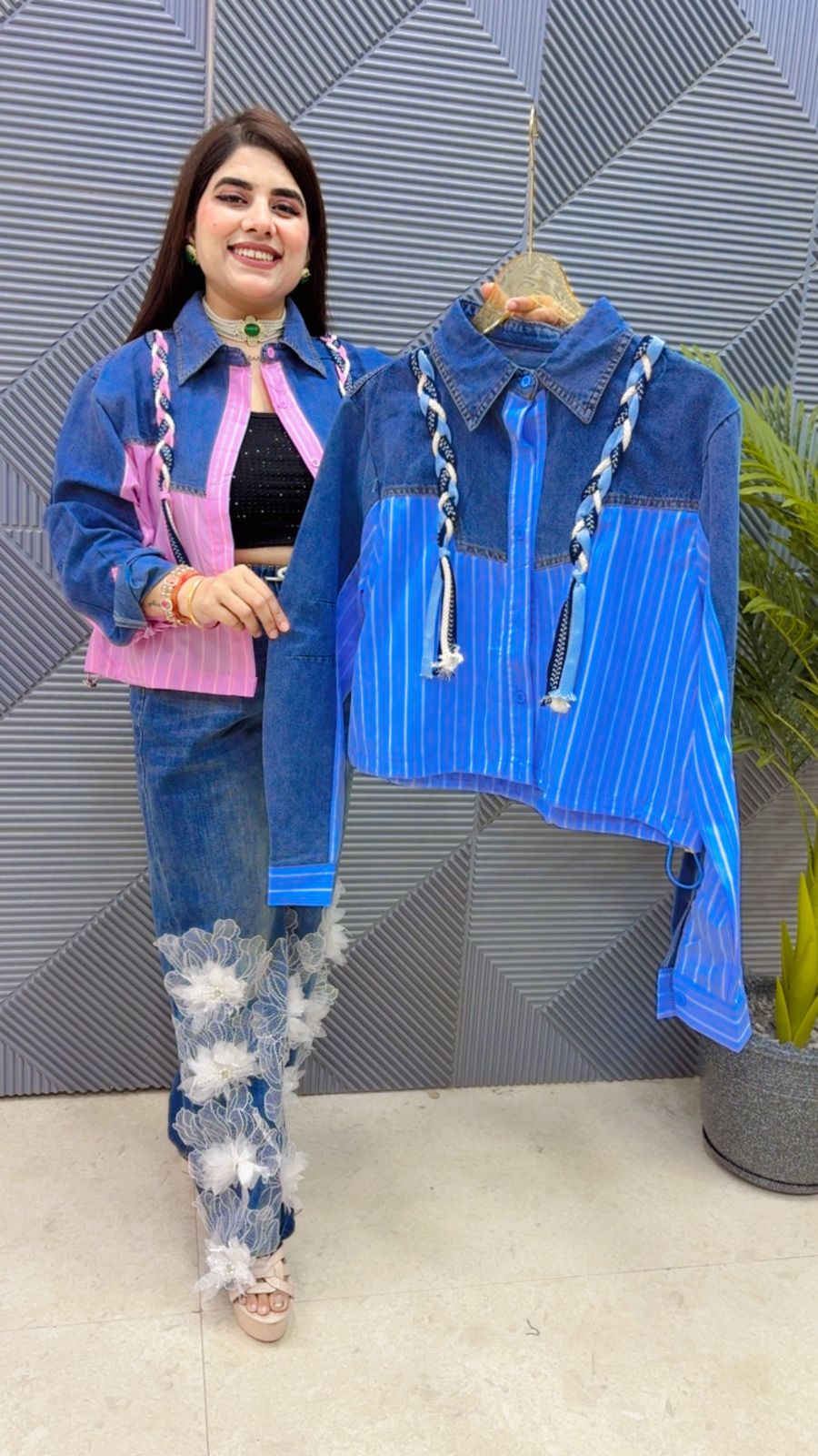 BEAUTIFUL SHIRT GGR4355 Girls Glitters