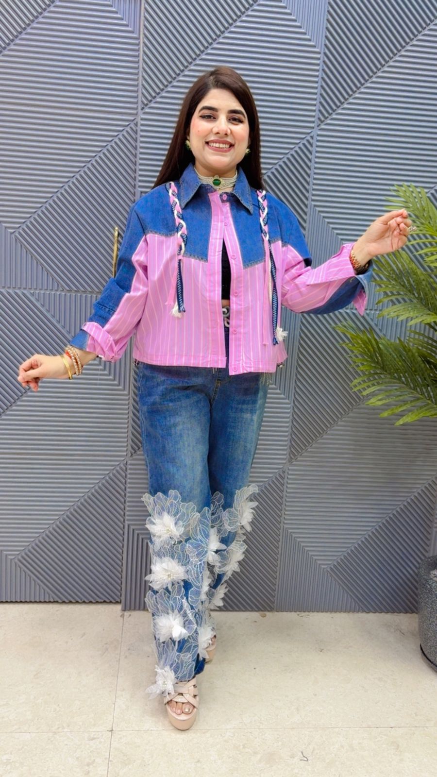 BEAUTIFUL SHIRT GGR4355 Girls Glitters