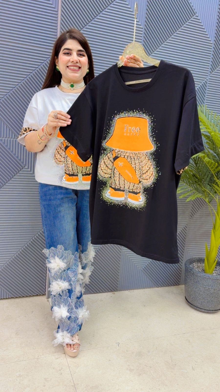 BEAUTIFUL T-SHIRT GGR4357 Girls Glitters
