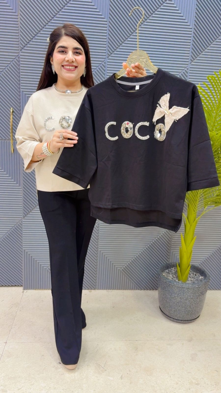 BEAUTIFUL COCO TOP GGR4376 Girls Glitters