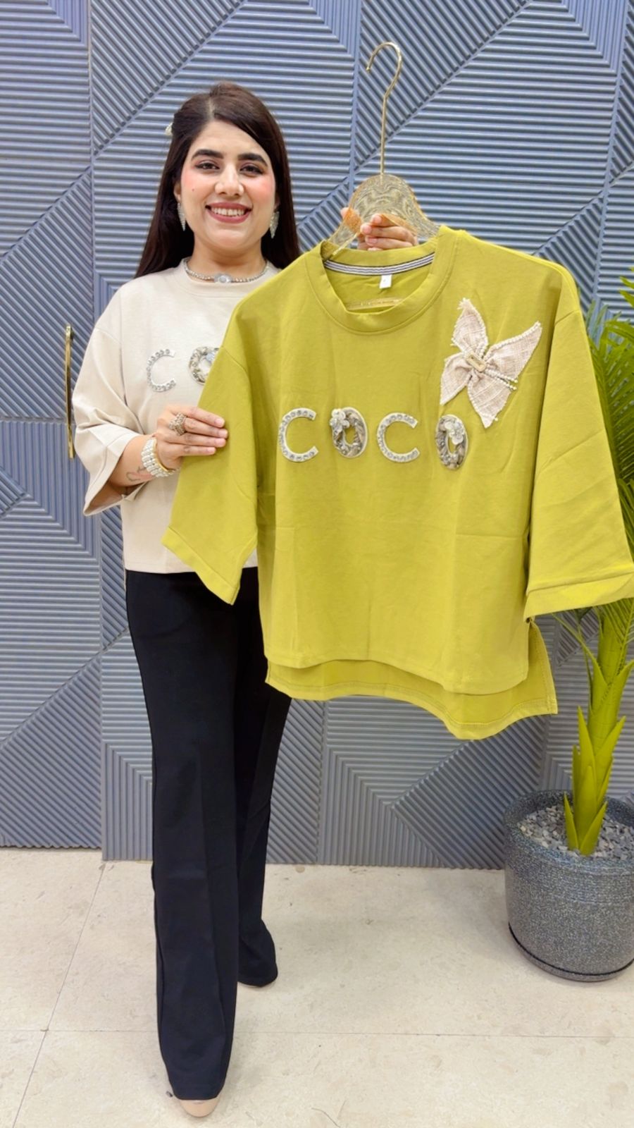 BEAUTIFUL COCO TOP GGR4376 Girls Glitters