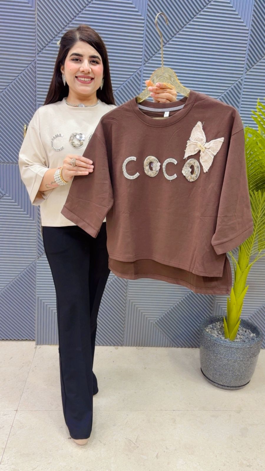 BEAUTIFUL COCO TOP GGR4376 Girls Glitters