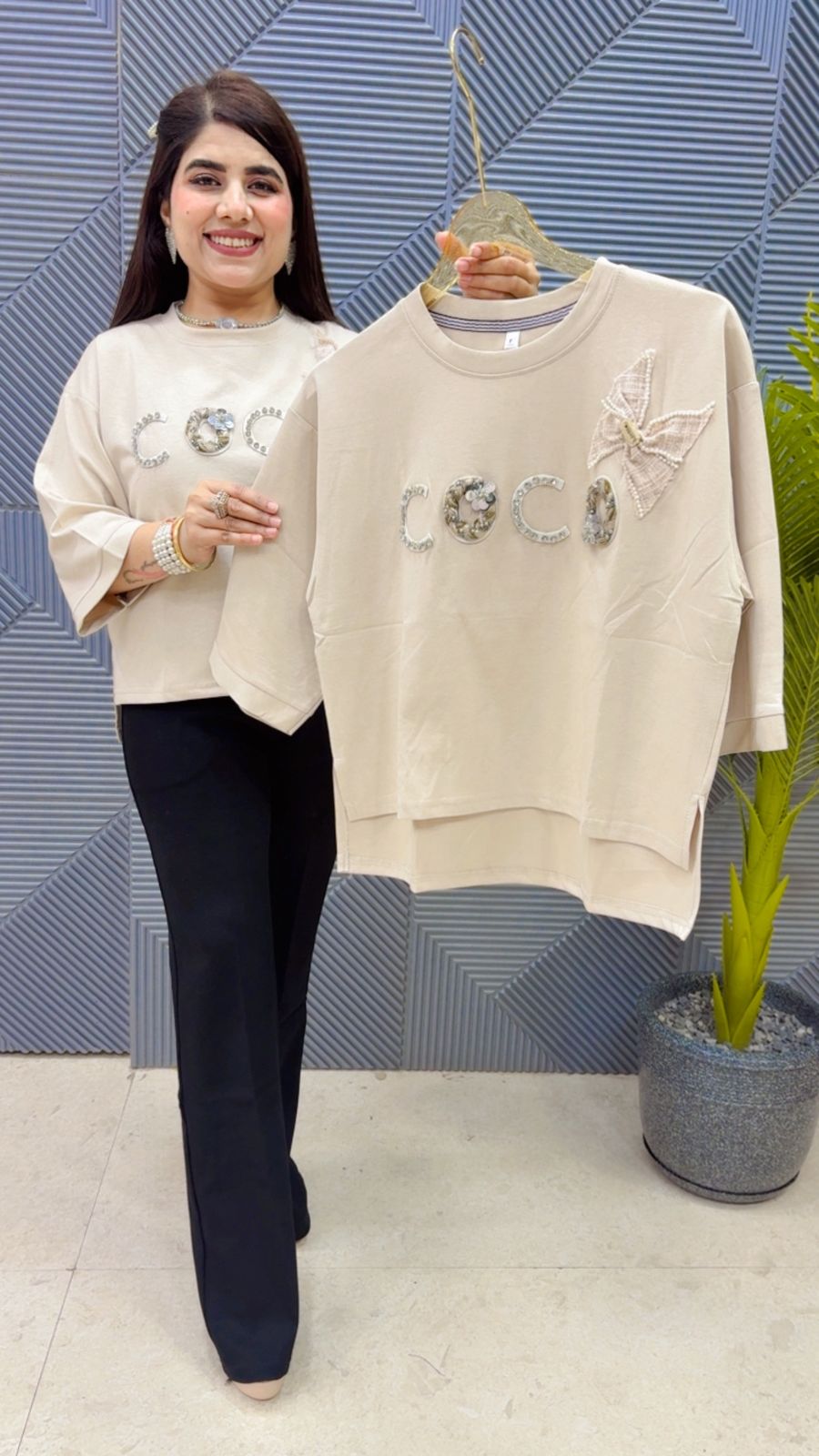 BEAUTIFUL COCO TOP GGR4376 Girls Glitters