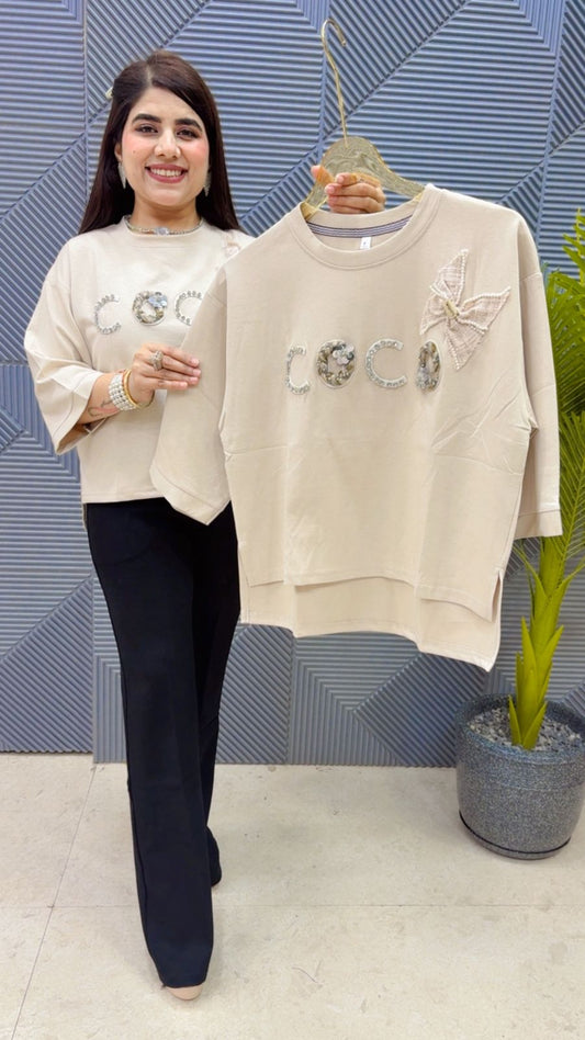 BEAUTIFUL COCO TOP GGR4376 Girls Glitters