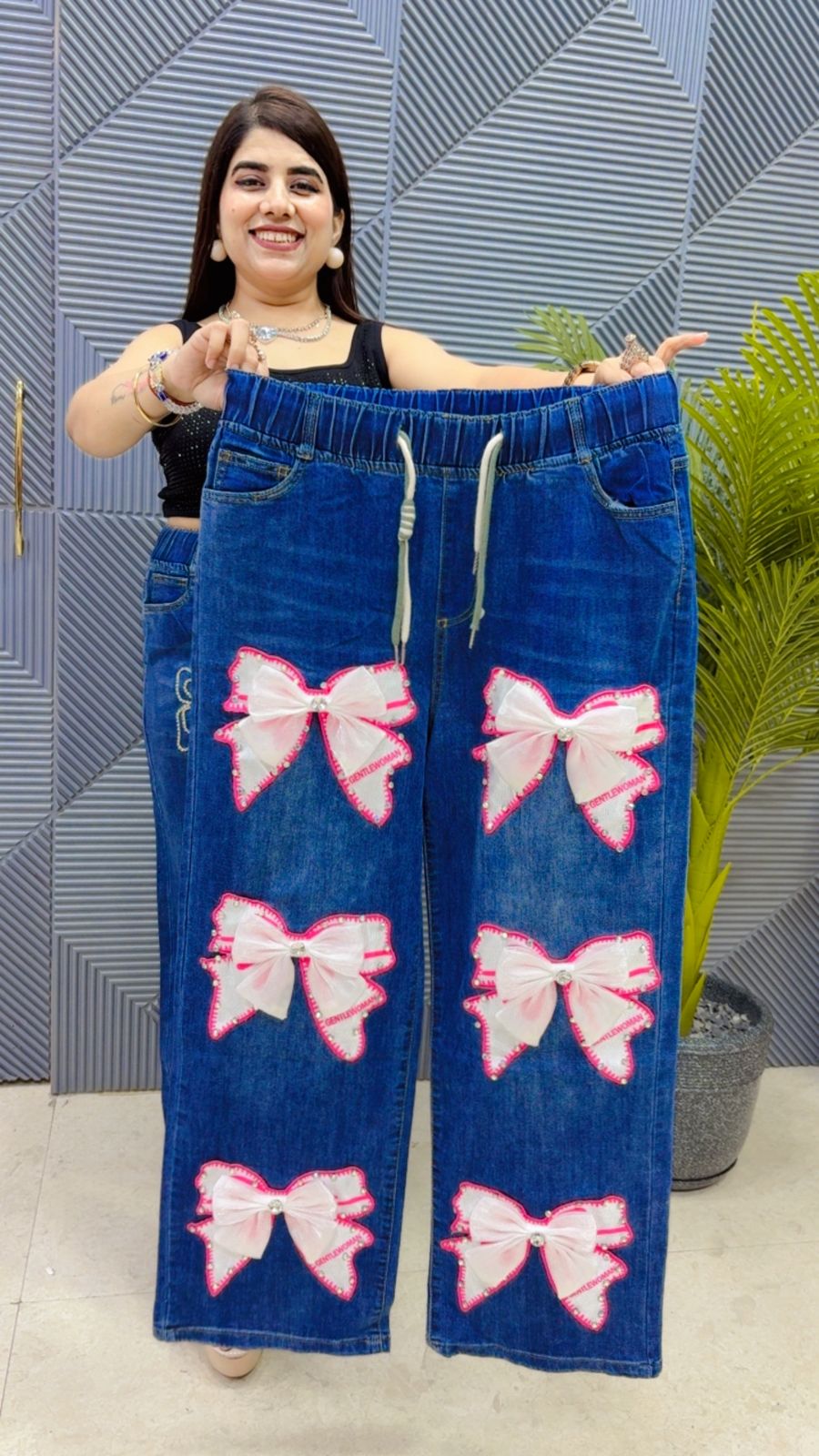 BEAUTIFUL JEANS GGR4398 Girls Glitters