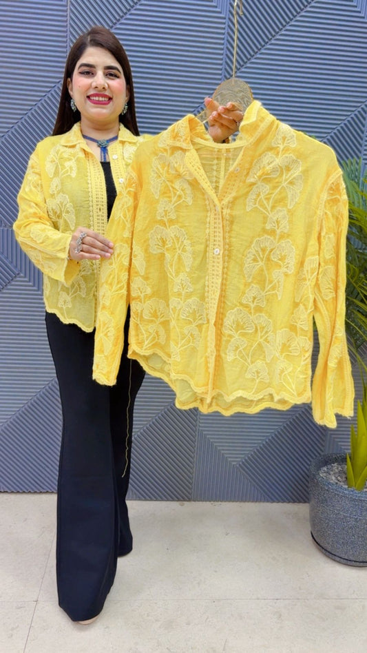 BEAUTIFUL COTTON SHIRT GGR4405 Girls Glitters