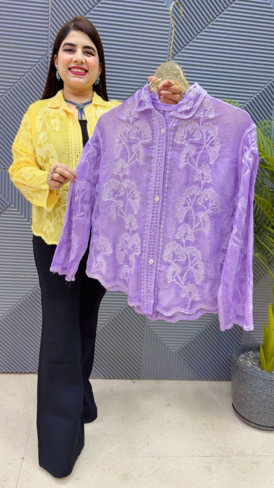 BEAUTIFUL COTTON SHIRT GGR4405 Girls Glitters