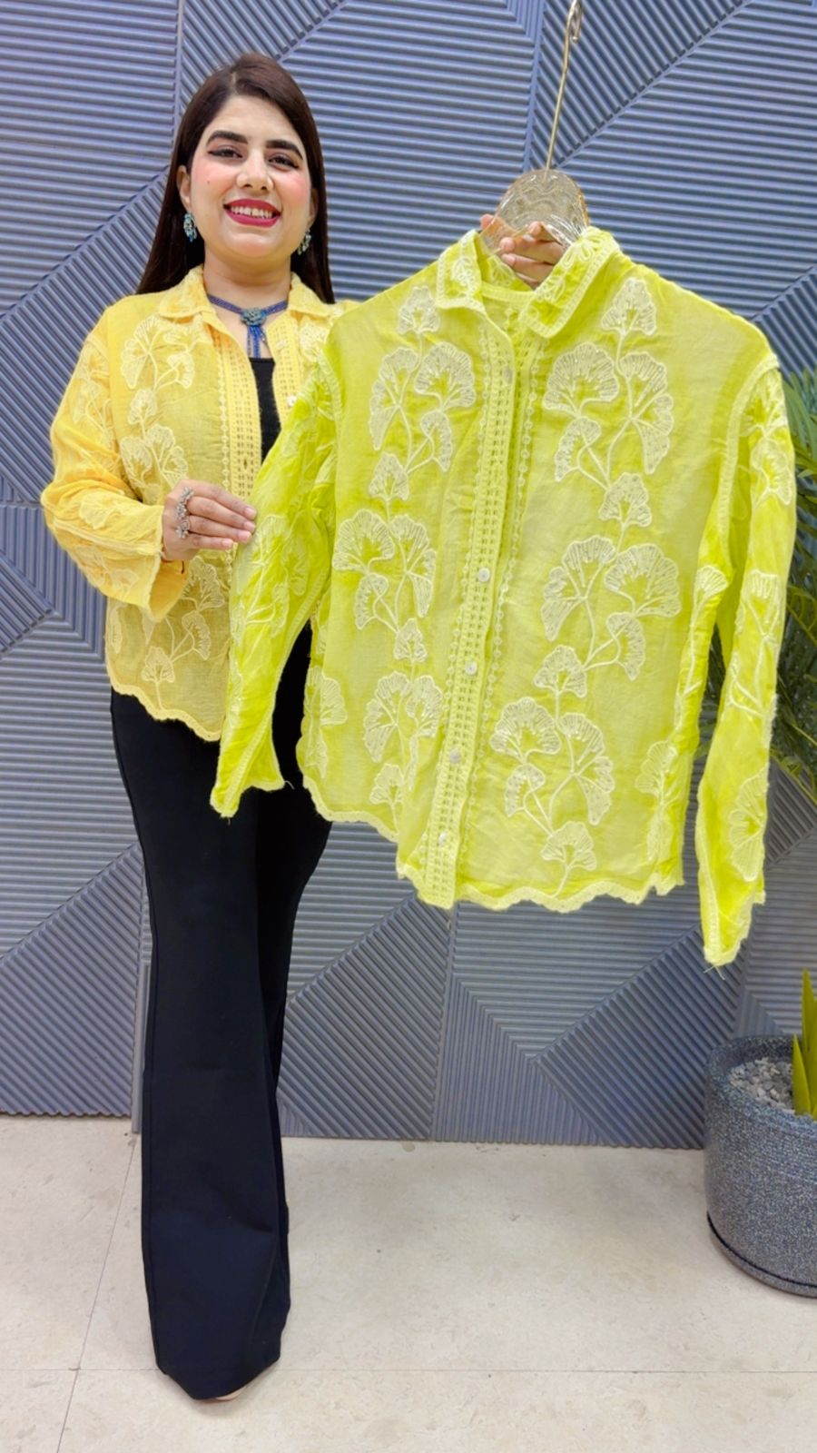 BEAUTIFUL COTTON SHIRT GGR4405 Girls Glitters