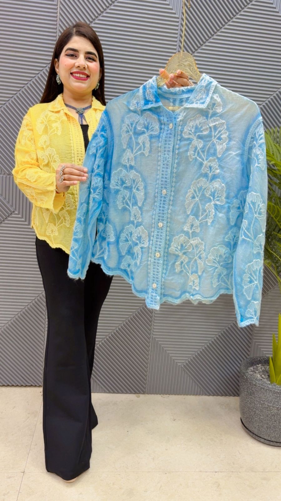 BEAUTIFUL COTTON SHIRT GGR4405 Girls Glitters