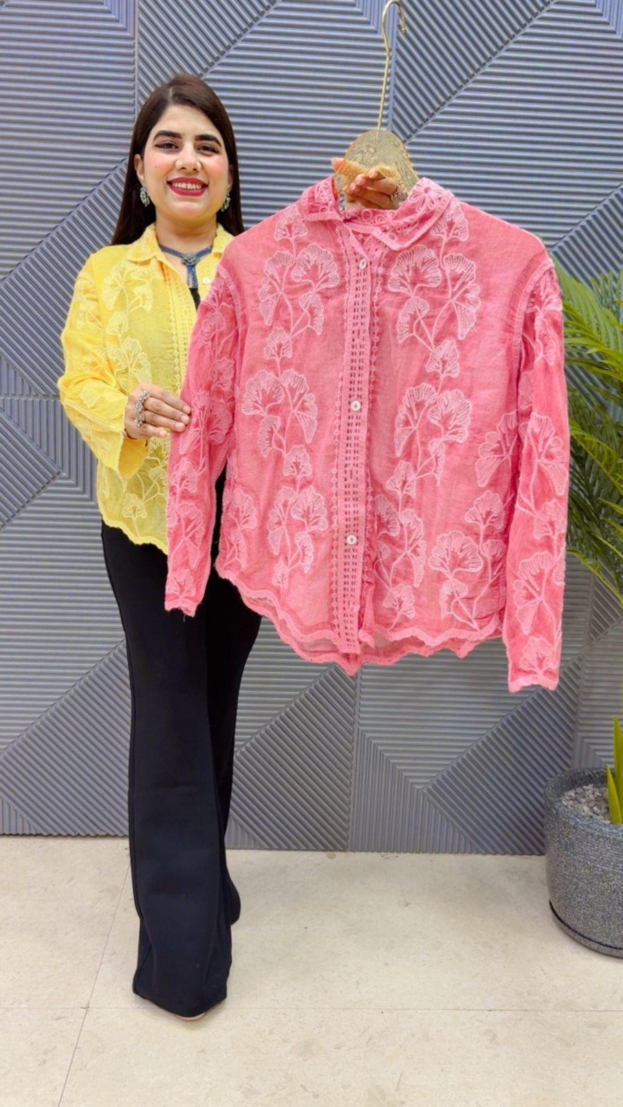 BEAUTIFUL COTTON SHIRT GGR4405 Girls Glitters