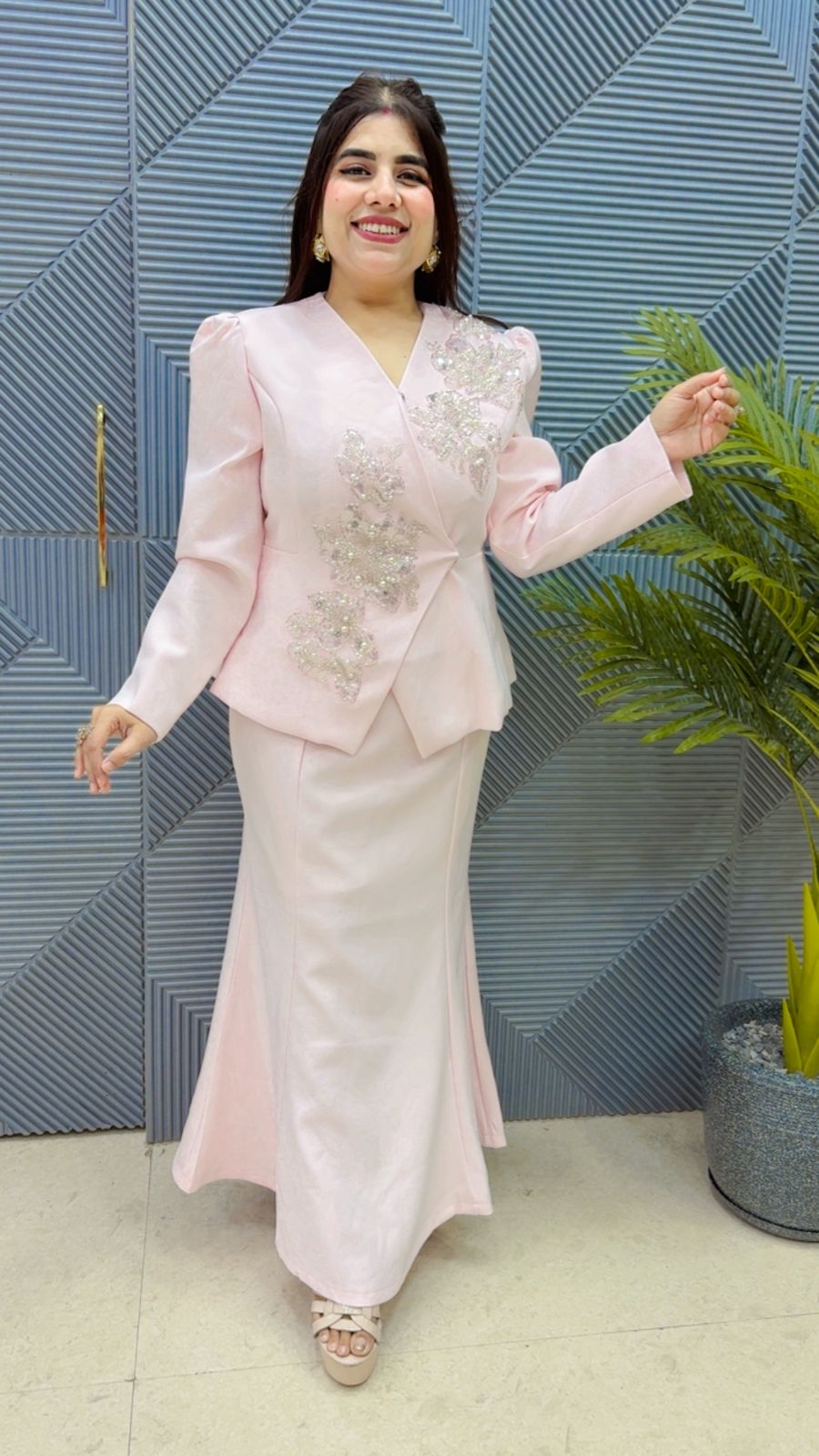 BEAUTIFUL BLAZER SKIRT SET GGR4411 Girls Glitters