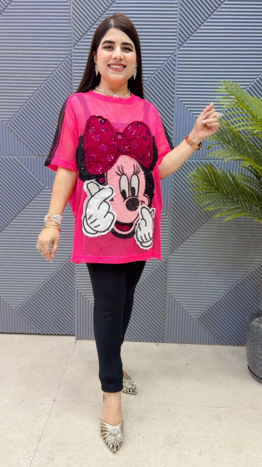 BEAUTIFUL MICKEY TOP GGR4420 Girls Glitters