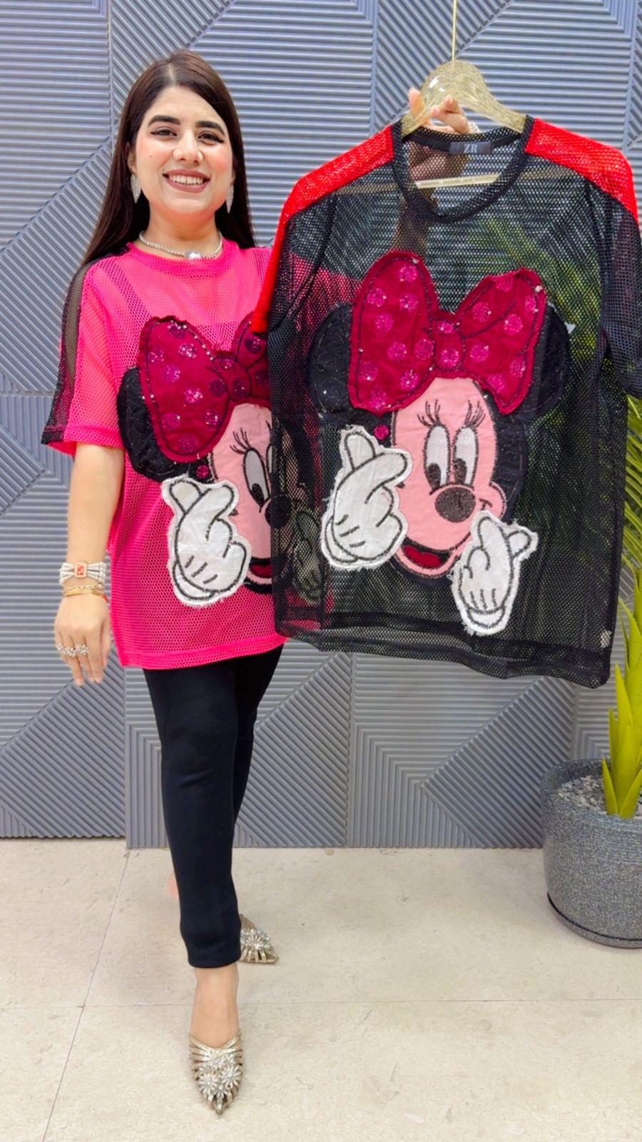 BEAUTIFUL MICKEY TOP GGR4420 Girls Glitters