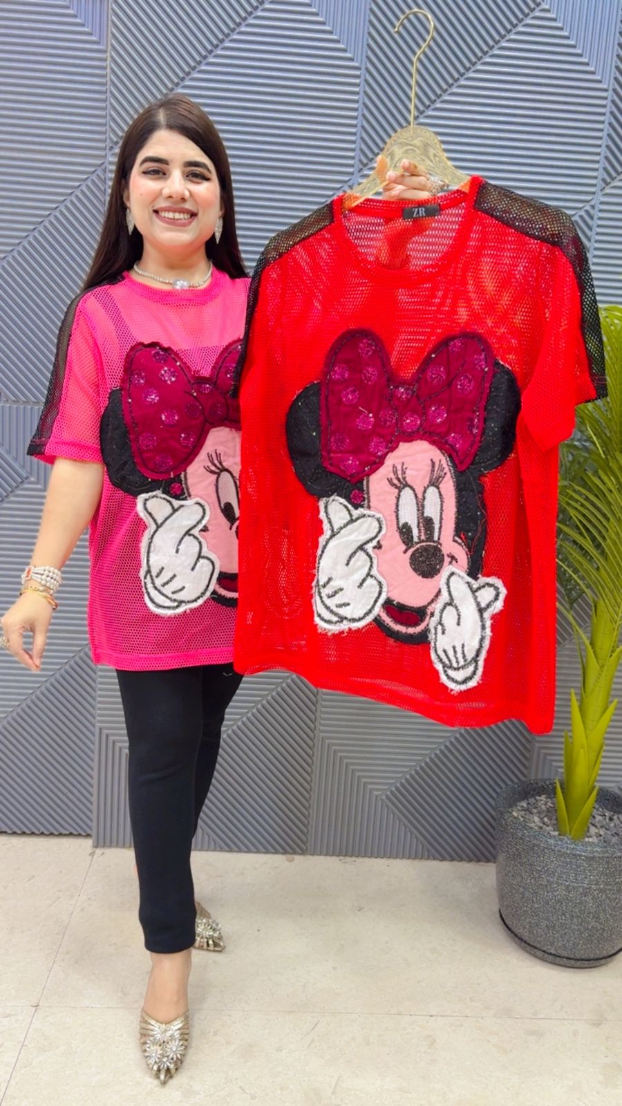 BEAUTIFUL MICKEY TOP GGR4420 Girls Glitters