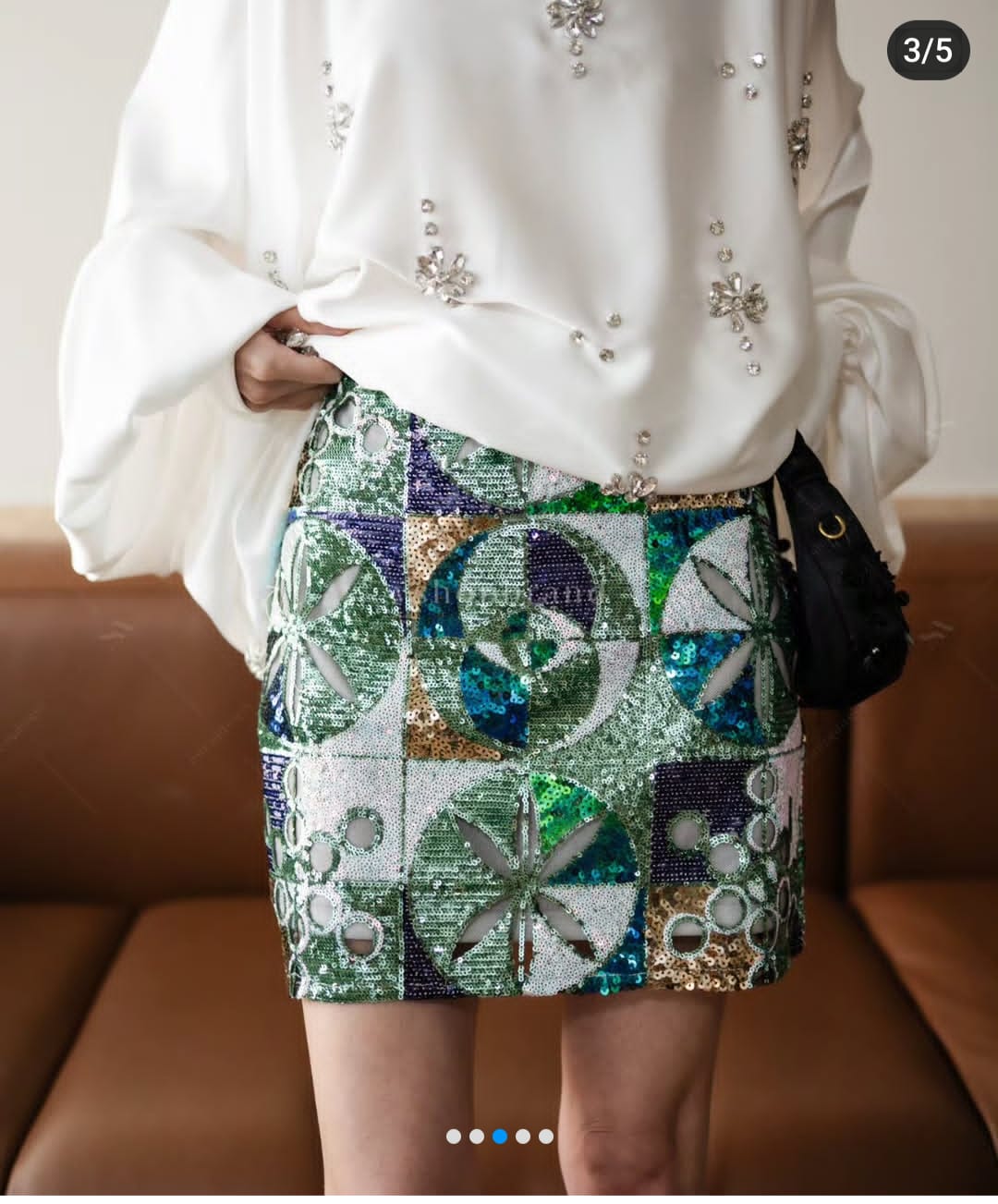 BEAUTIFUL SKIRT GGR4430 Girls Glitters