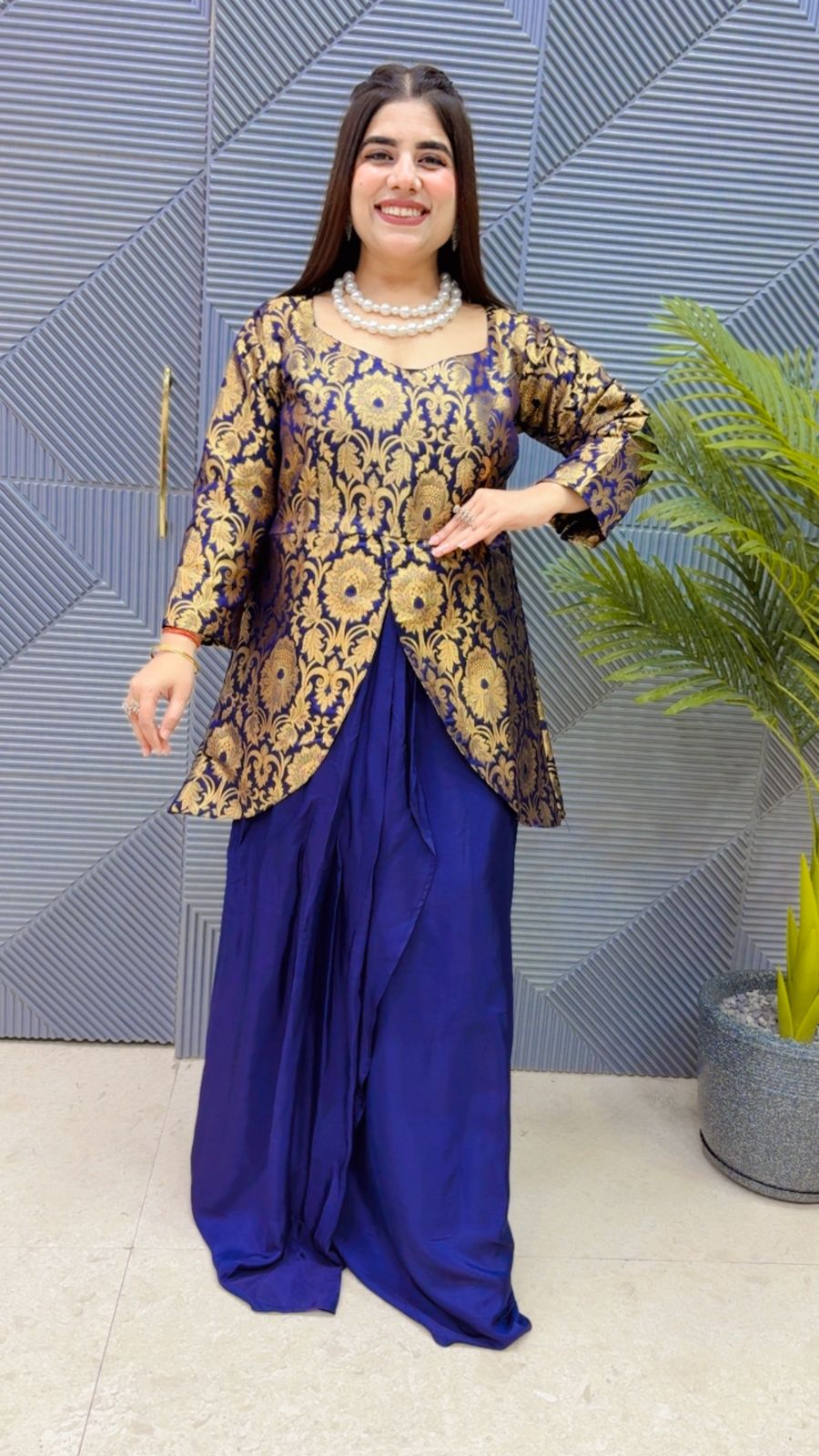 BEAUTIFUL DHOTI SKIRT SET GGR4433 Girls Glitters