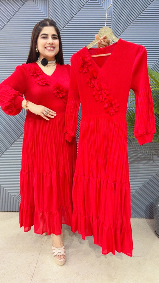 BEAUTIFUL WRINKLE DRESS GGR4442 Girls Glitters