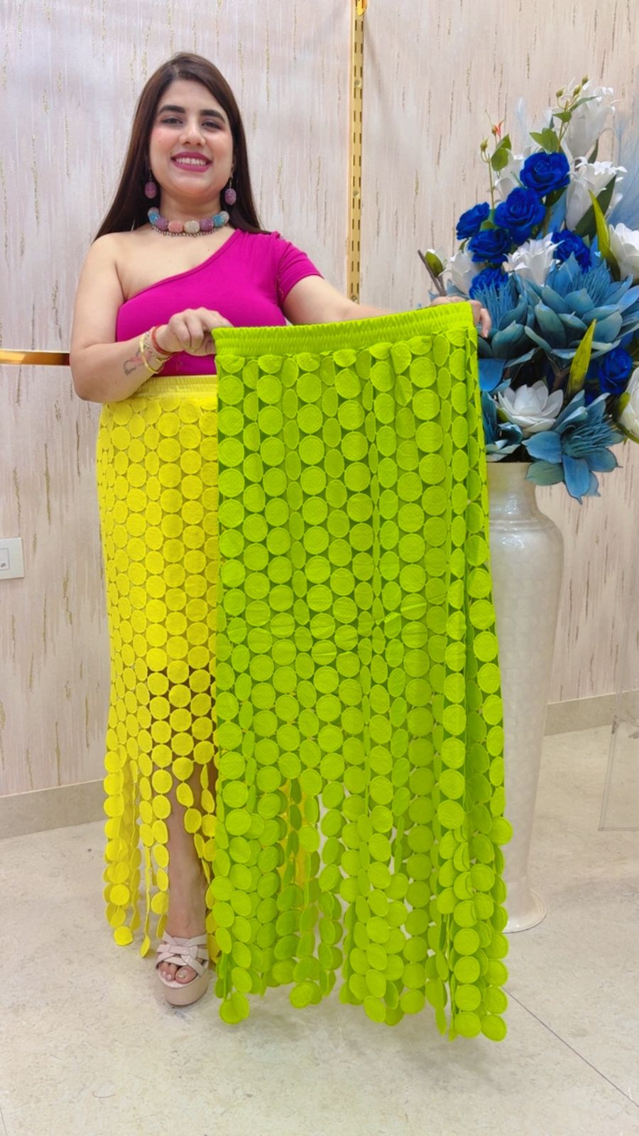 BEAUTIFUL SKIRT GGR4449 Girls Glitters