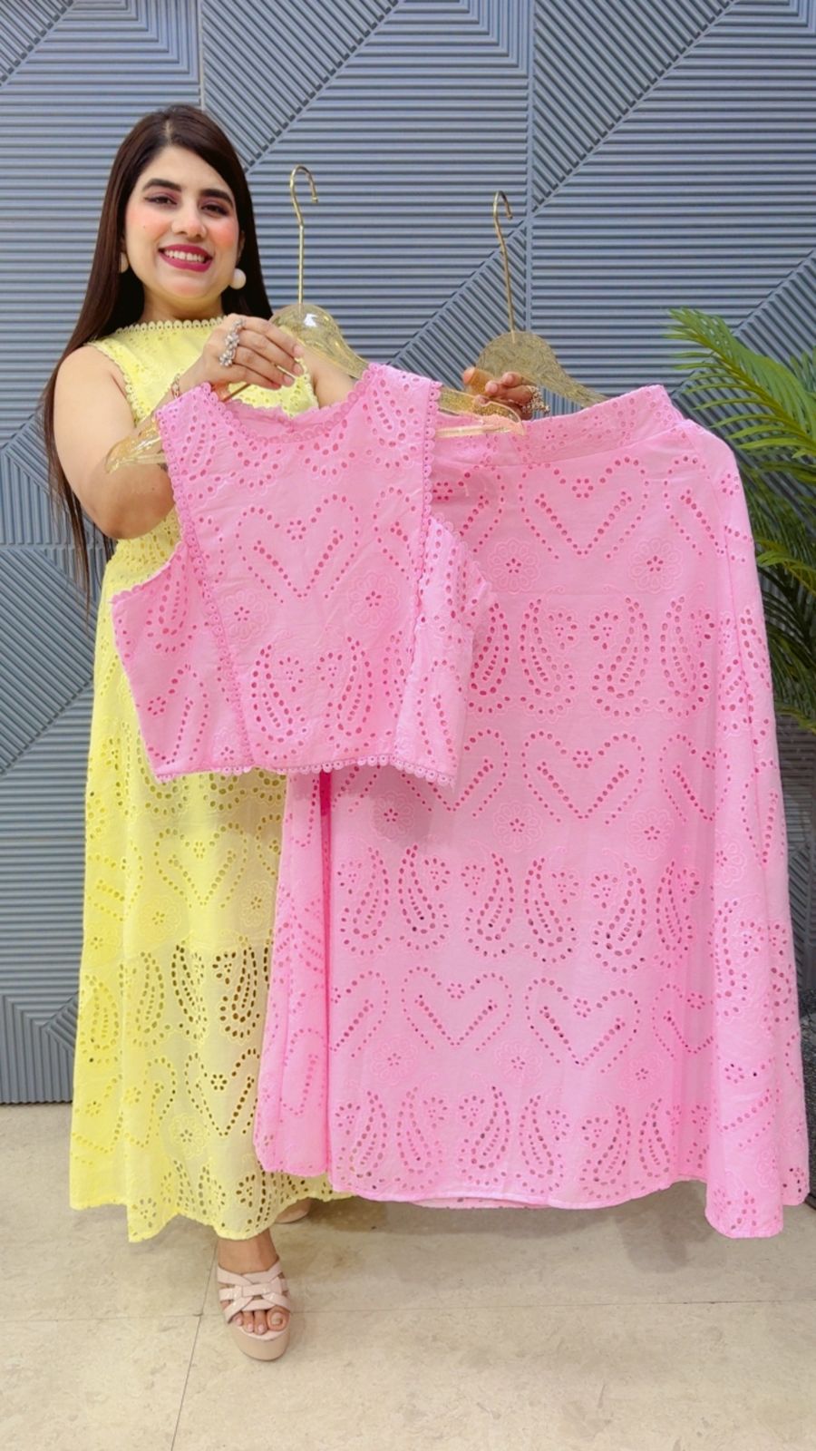 BEAUTIFUL SKIRT SET GGR4457 Girls Glitters