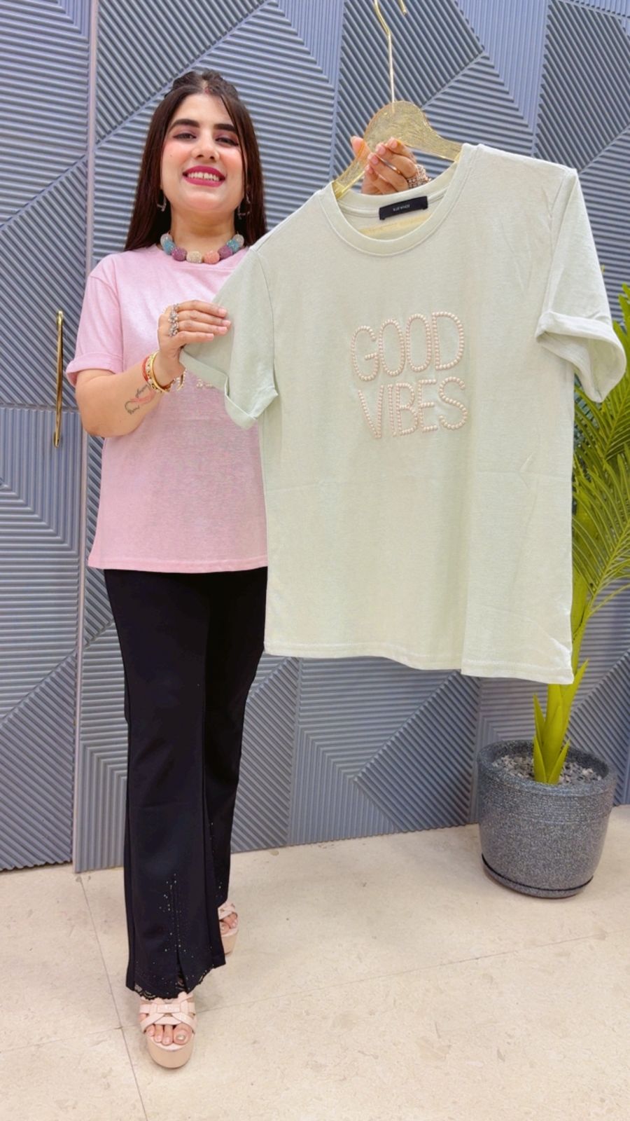 BEAUTIFUL T- SHIRT GGR4487 Girls Glitters