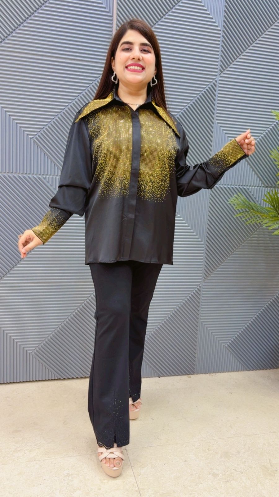 BEAUTIFUL SHIRT GGR4501 Girls Glitters