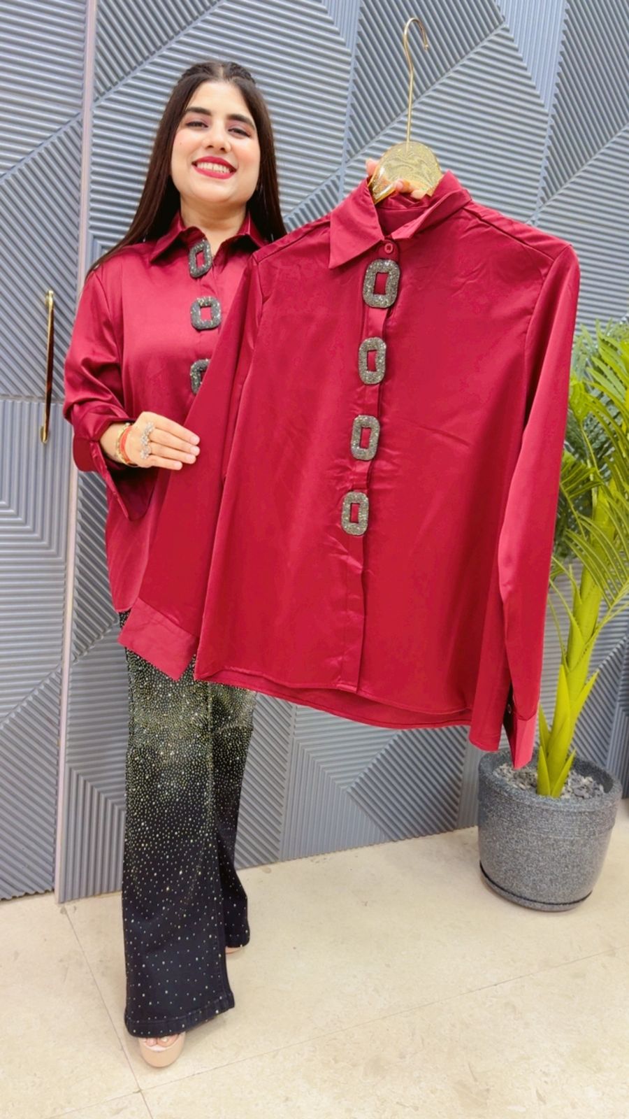 BEAUTIFUL SHIRT GGR4526 Girls Glitters