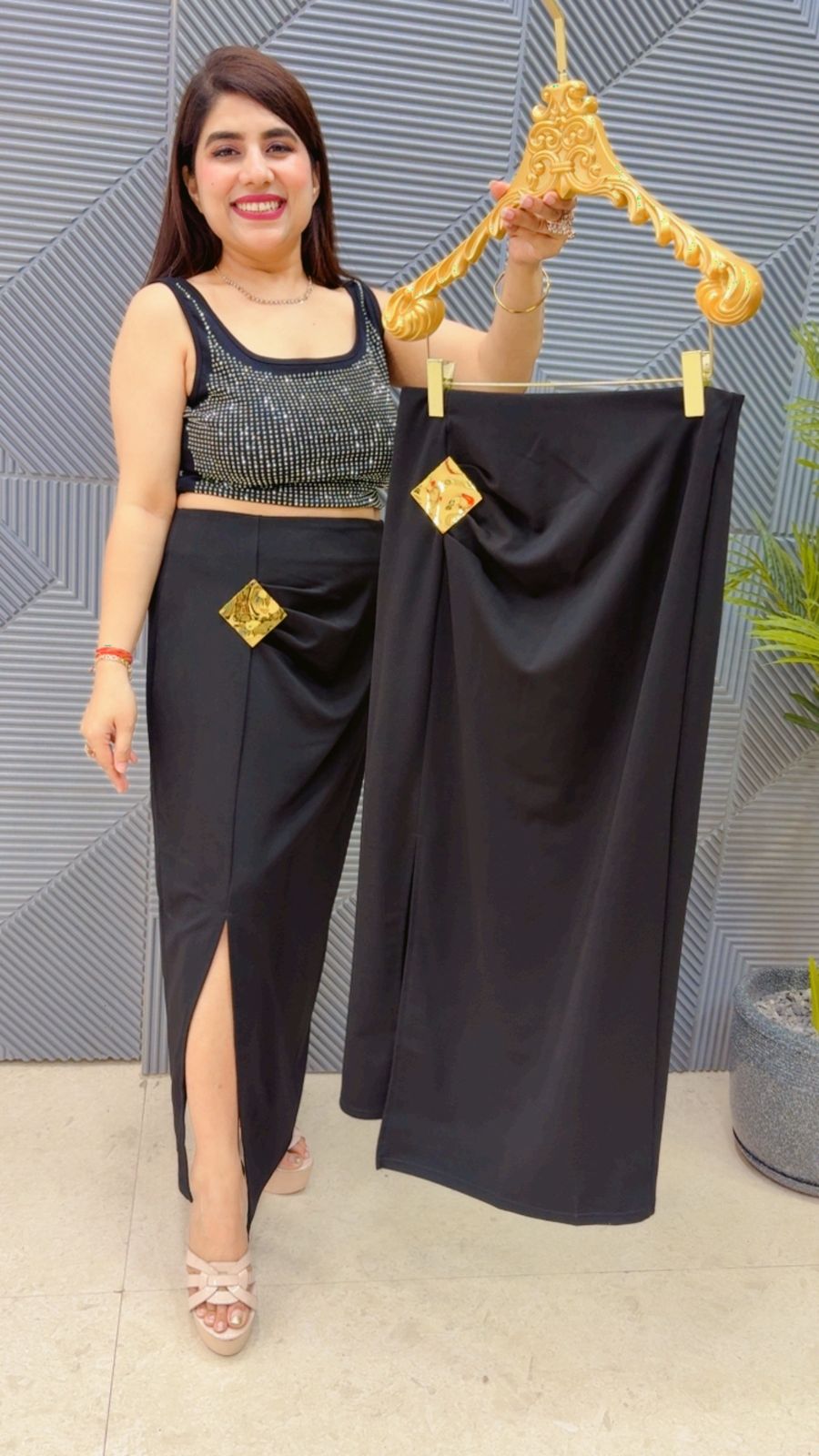 BEAUTIFUL SKIRT GGR4557 Girls Glitters