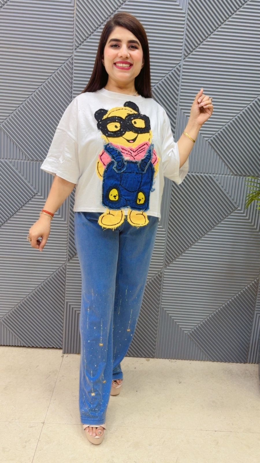 BEAUTIFUL T-SHIRT GGR4560 Girls Glitters
