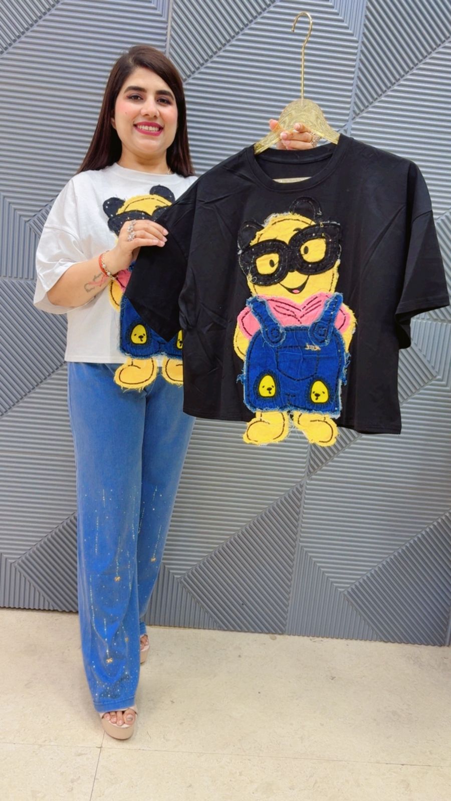 BEAUTIFUL T-SHIRT GGR4560 Girls Glitters