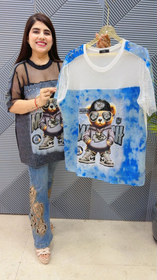 BEAUTIFUL T-SHIRT GGR4562 Girls Glitters