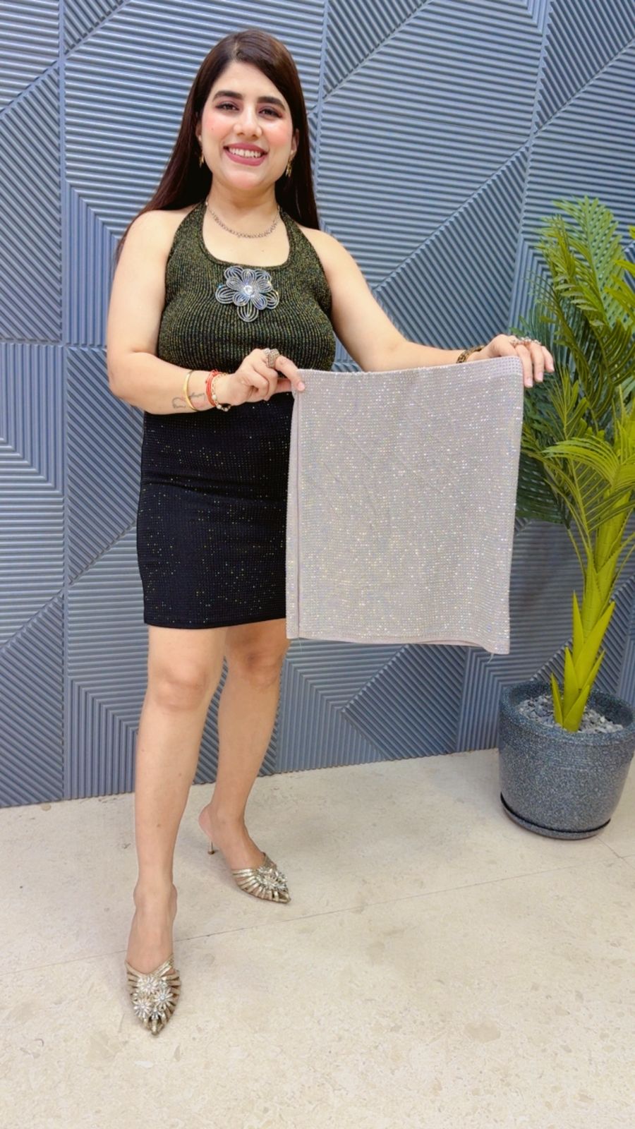 BEAUTIFUL SWAROVSKI SKIRT GGR4569 Girls Glitters