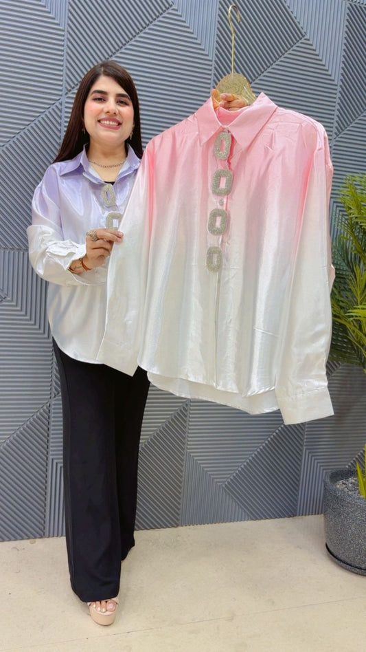 BEAUTIFUL SHIRT GGR4576 Girls Glitters