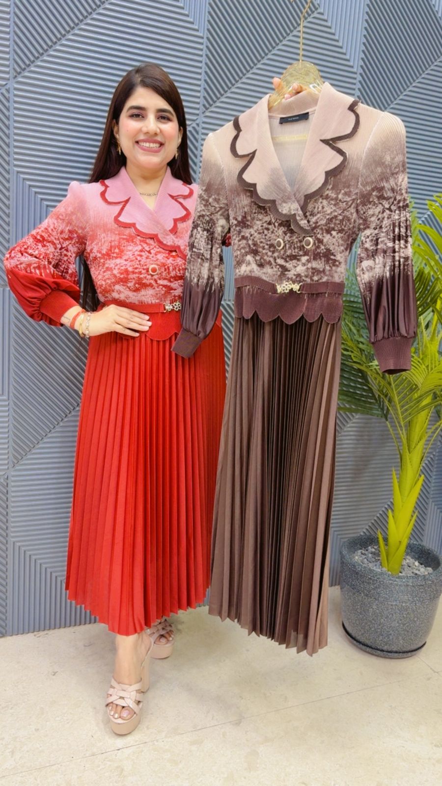 BEAUTIFUL WRINKLE DRESS GGR4580 Girls Glitters