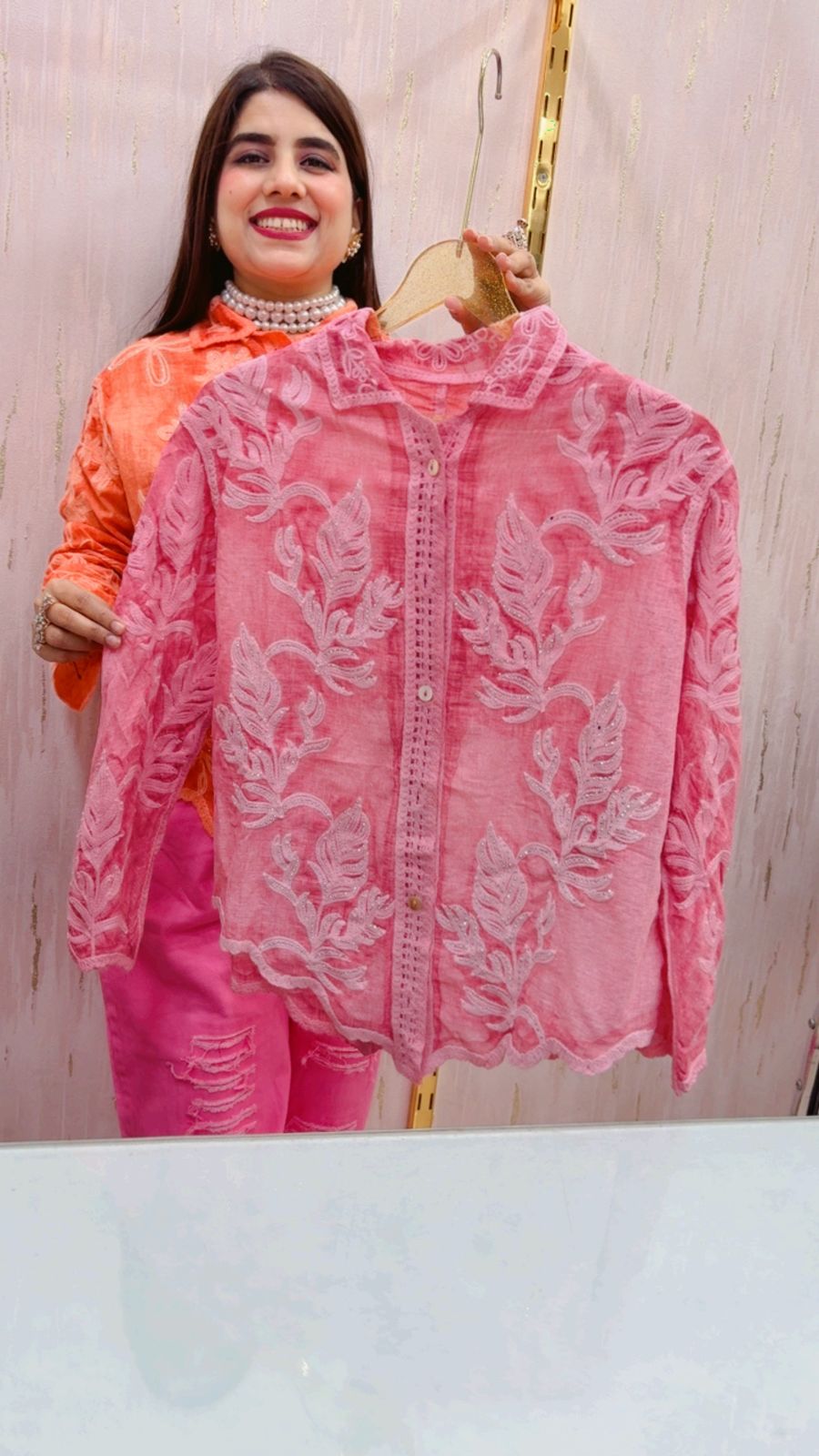 BEAUTIFUL COTTON SHIRTS GGR4592 Girls Glitters