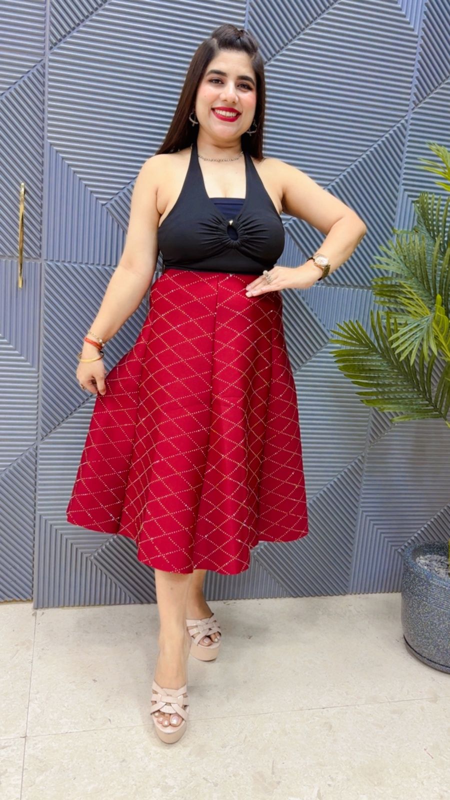 BEAUTIFUL SKIRT GGR4597 Girls Glitters