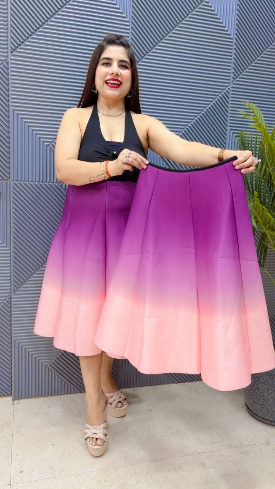 BEAUTIFUL SKIRT GGR4598 Girls Glitters